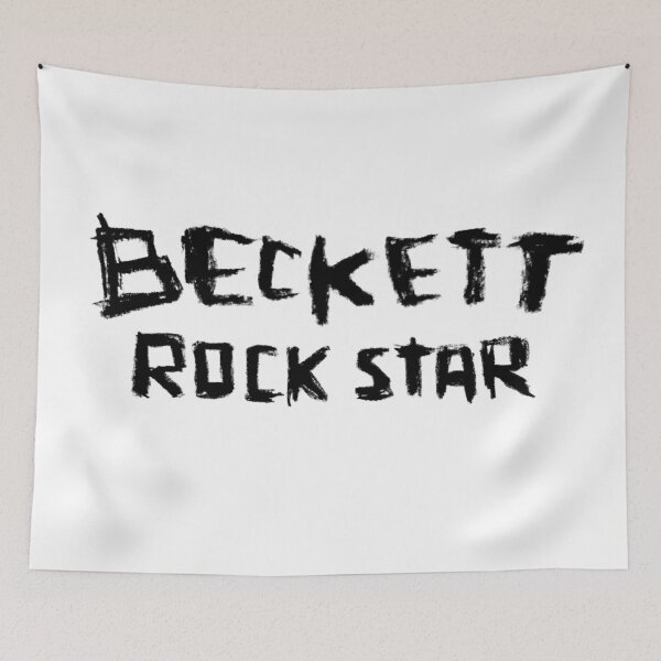 Item preview, Writer Samuel Beckett, Rock Star: Beckett designed and sold by badlydrawnbabe.