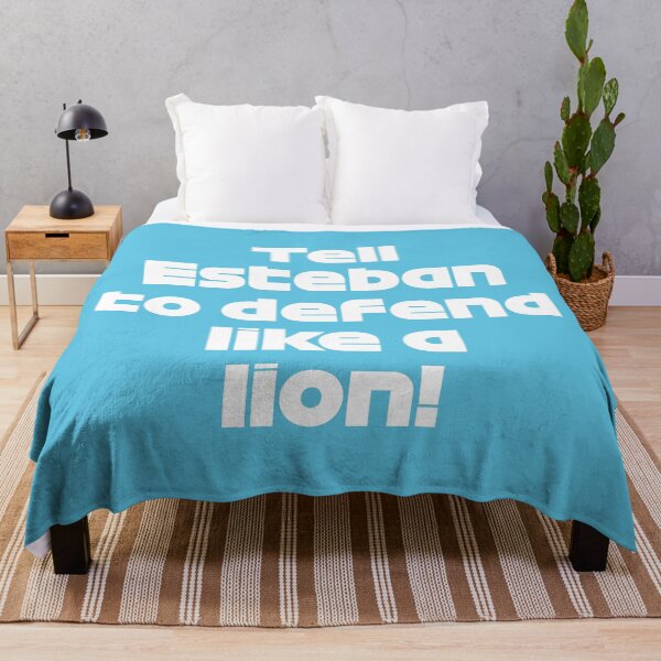 Item preview, "Tell Esteban To Defend Like a Lion" ALO. - Radio Voice Catar GP 2021 (Blue BG) designed and sold by FilipeFerreira.