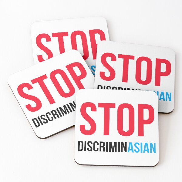 Item preview, End Racism Stop Discrimination Stand Up For Asians designed and sold by StickerbashCo.