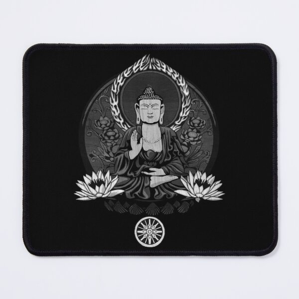 Item preview, Siddhartha Gautama Buddha White Halftone designed and sold by GrizzlyGaz.