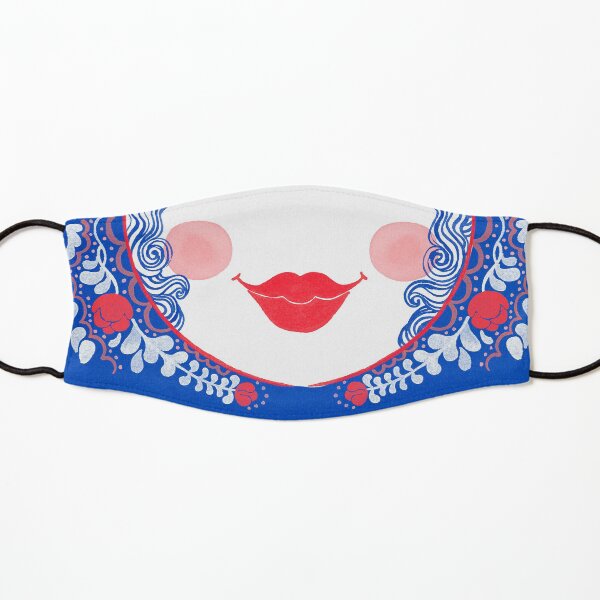 Stacking Doll - Red and Blue Kids Mask