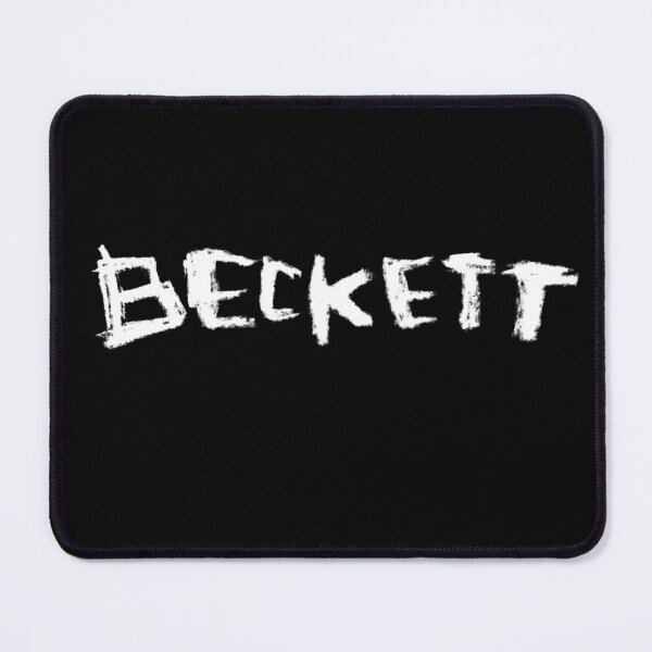Item preview, Writer Name: Beckett, bold hand lettering, Samuel Beckett designed and sold by badlydrawnbabe.