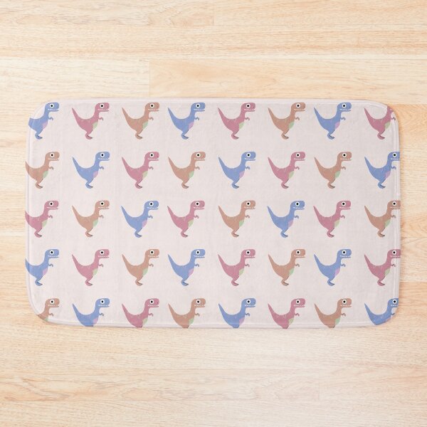 Item preview, Colourful T-Rex Pattern Pink designed and sold by LexieRJ.