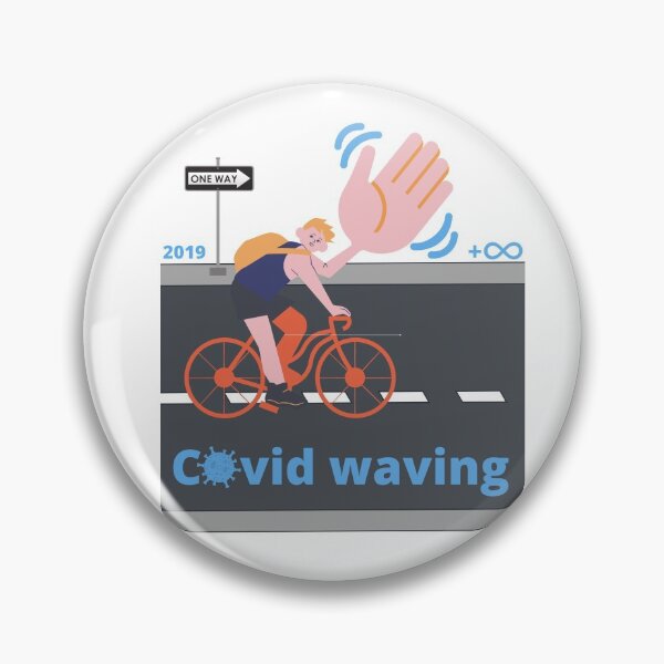Item preview, Covid waving  designed and sold by Sarashelle.