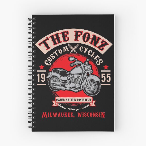 Item preview, The Fonz Custom Cycles designed and sold by Alema Art.