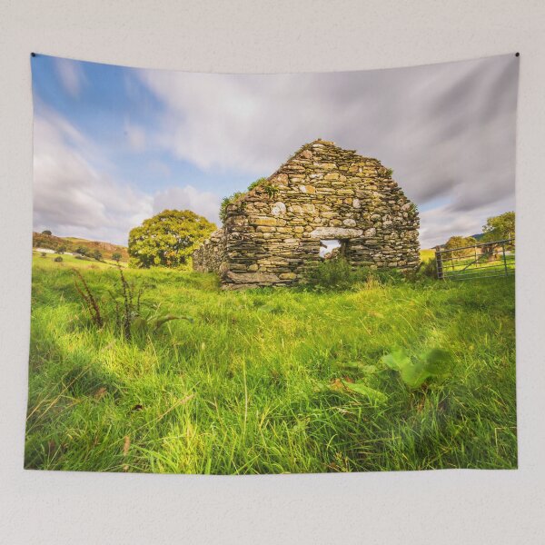 Item preview, Old Barn Ruin designed and sold by LluniauDafyddEm.