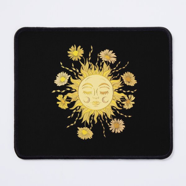 Item preview, Bohemian floral hippie sun designed and sold by DenHalasovaArt.