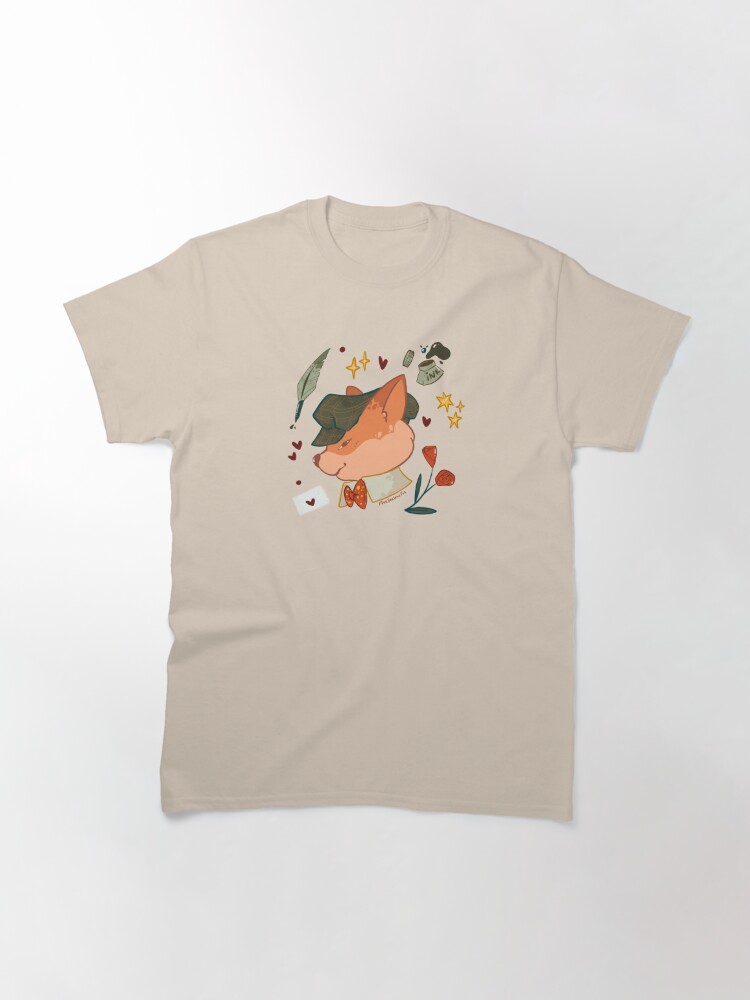 Thumbnail 2 of 7, Classic T-Shirt, Mr Fox designed and sold by Sandramartins.