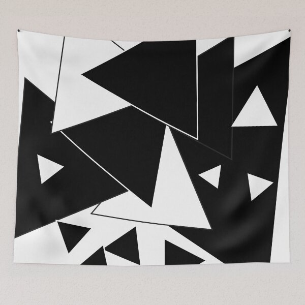 Item preview, Contradictory triangles - philosophical art design designed and sold by lamjar-art.