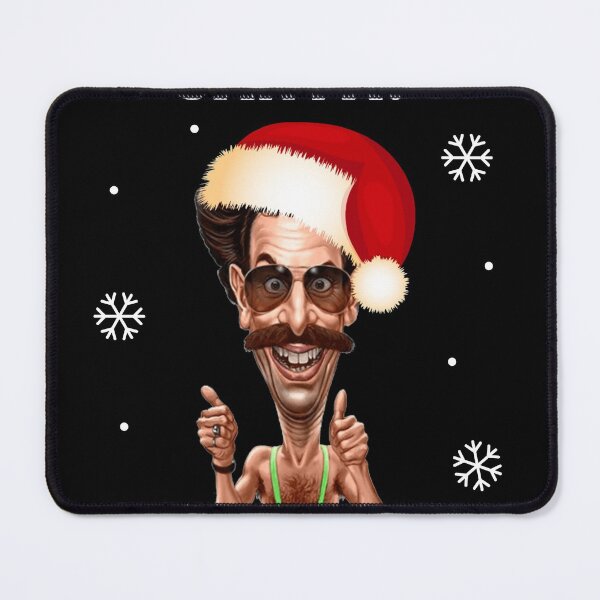 Item preview, Borat is the santa designed and sold by SpiceMonkeyC.
