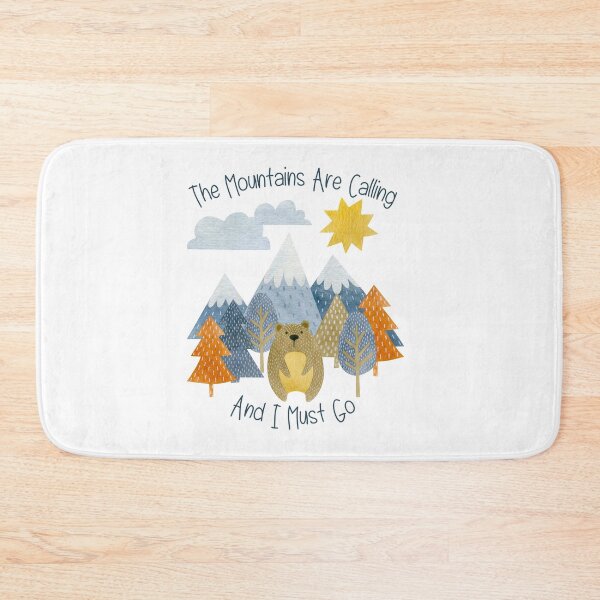 Item preview, Cute Bear The Mountains Are Calling designed and sold by JanesCreations.