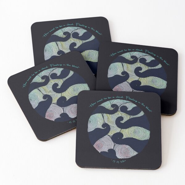 Item preview, Blue sky - Black background designed and sold by abstraktpeople.