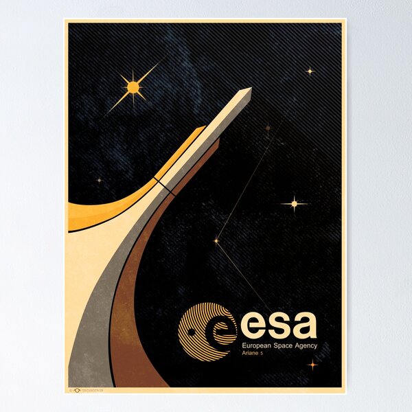 Item preview, European Space Agency ESA Tribute designed and sold by technotron.
