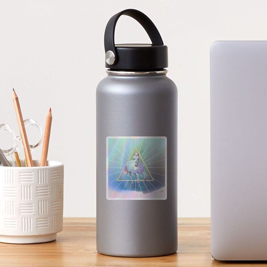 Item preview, Holographic Sticker designed and sold by LumimangoArt.