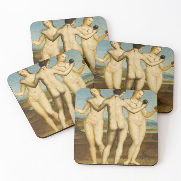 Item preview, Three Graces Newsprint Glitch  designed and sold by KristaZed.