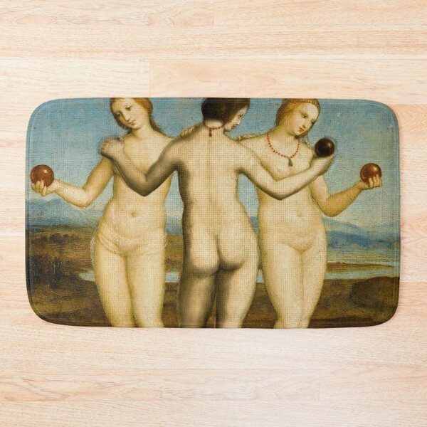 Item preview, Three Graces Newsprint Glitch  designed and sold by KristaZed.
