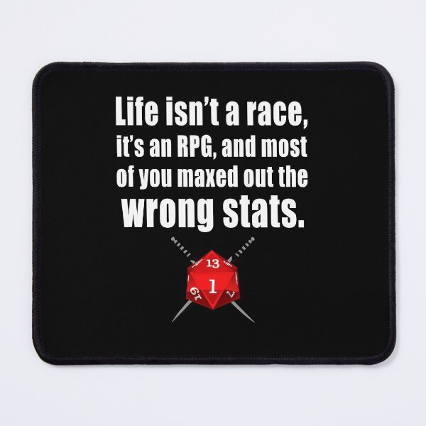 Item preview, Life is an RPG  designed and sold by CarrieTDesigns.