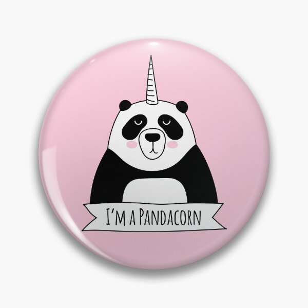 Item preview, I’m a Pandacorn - Panda Unicorn designed and sold by HappyCatPrints.