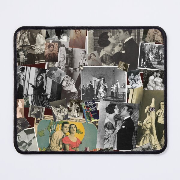 Item preview, Helen d'Algy and Rudolph Valentino designed and sold by MTD-Archives.