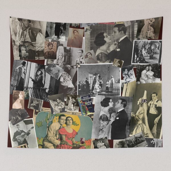 Item preview, Helen d'Algy and Rudolph Valentino designed and sold by MTD-Archives.