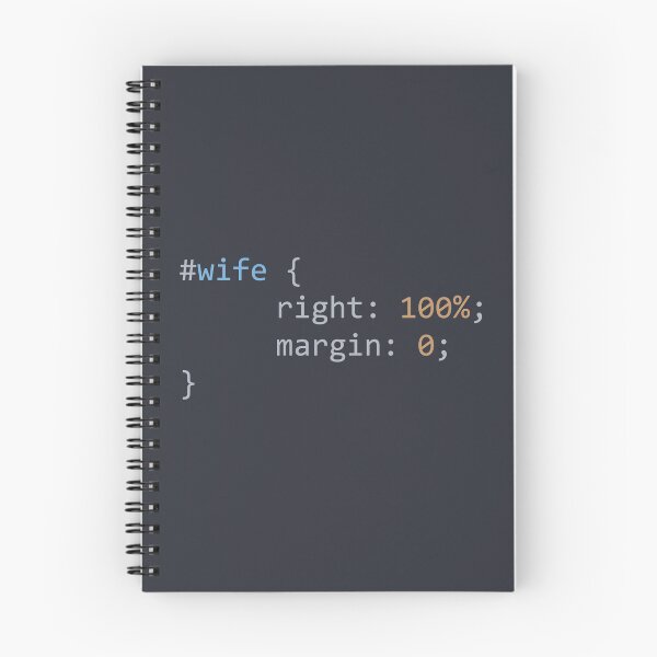 Item preview, Funny CSS Pun About Wife designed and sold by creatory.