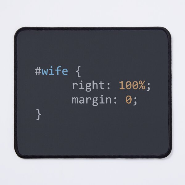 Item preview, Funny CSS Pun About Wife designed and sold by creatory.