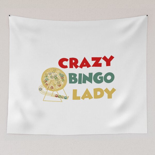 Item preview, Crazy Bingo Lady, Bingo Addict, Bingo Player designed and sold by lfinkbeiner12.