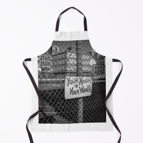Item preview, Your Health is Your Wealth B&W Fitness Photograph designed and sold by Princewilloc.