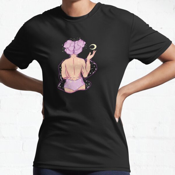 Purple Moon Girl Active T-Shirt