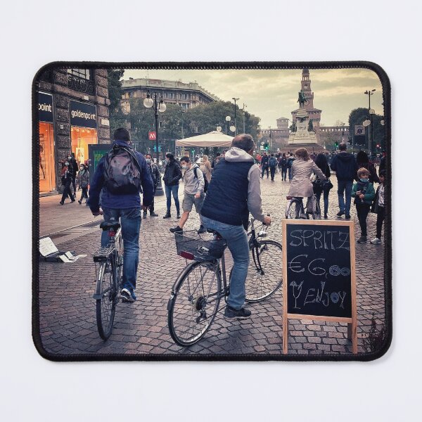 Item preview, Biking in Milano, Italy designed and sold by eleonoraingrid.