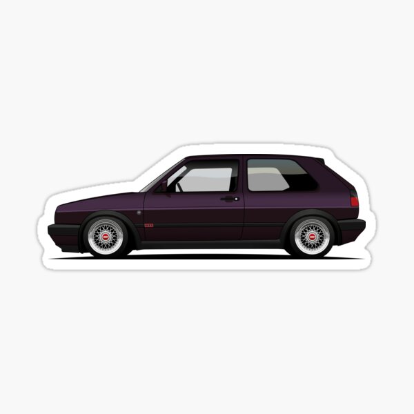 Audi 80 Sticker by VinnyArtworks