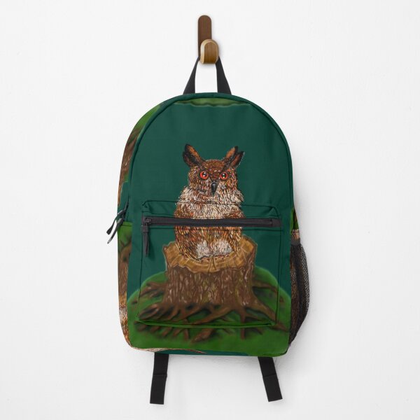 Item preview, Hand drawn Owl on a stomp designed and sold by AADesigning.