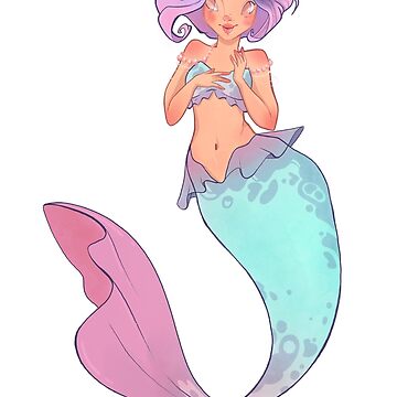 Artwork thumbnail, Rainbow Mermaid by Sandramartins