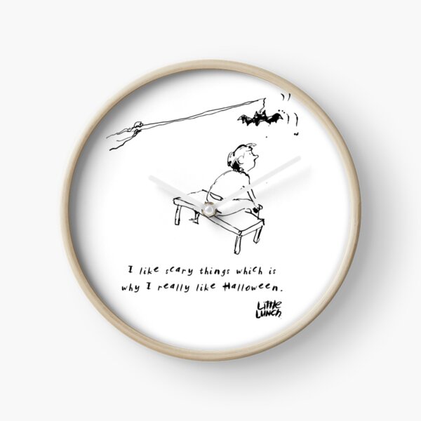 Little Lunch: The Halloween Horror Story Clock