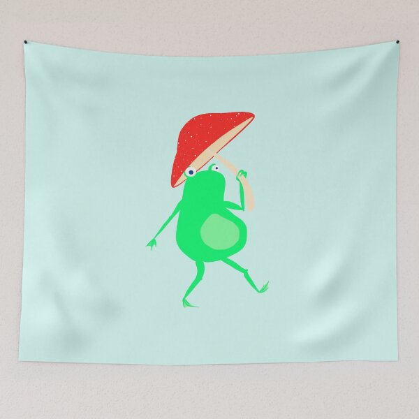 Item preview, Little Fella Mushroom Umbrella (red) designed and sold by MoonBuckets.