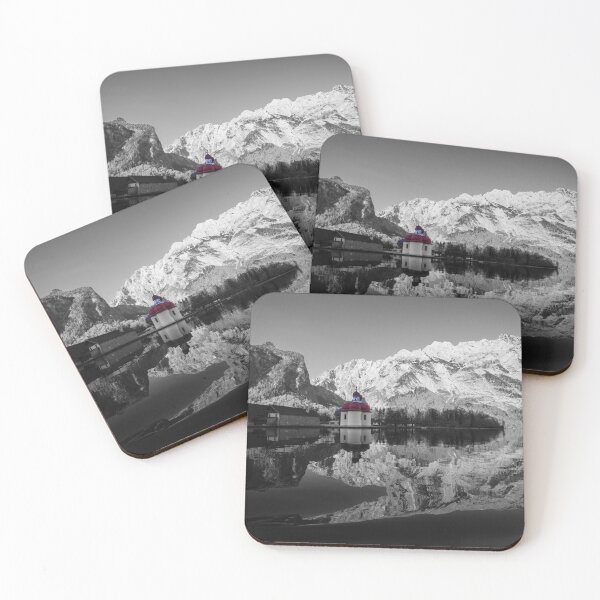 Item preview, Watzmann Mountain And St Bartholomew's Church designed and sold by rawshutterbug.