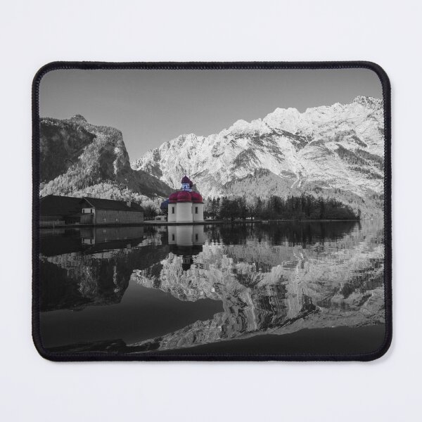 Item preview, Watzmann Mountain And St Bartholomew's Church designed and sold by rawshutterbug.