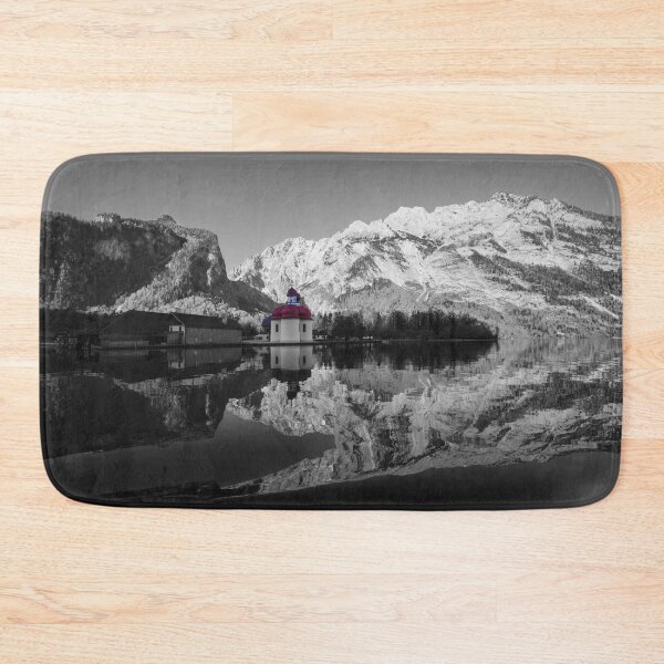 Item preview, Watzmann Mountain And St Bartholomew's Church designed and sold by rawshutterbug.