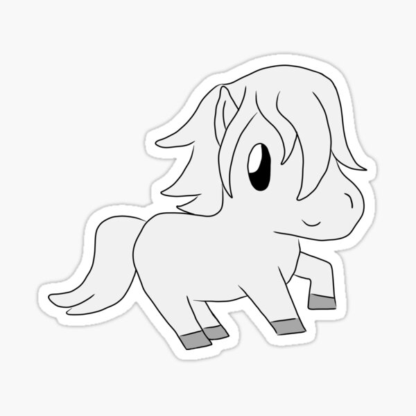 Chibi Horses Stickers for Sale | Redbubble