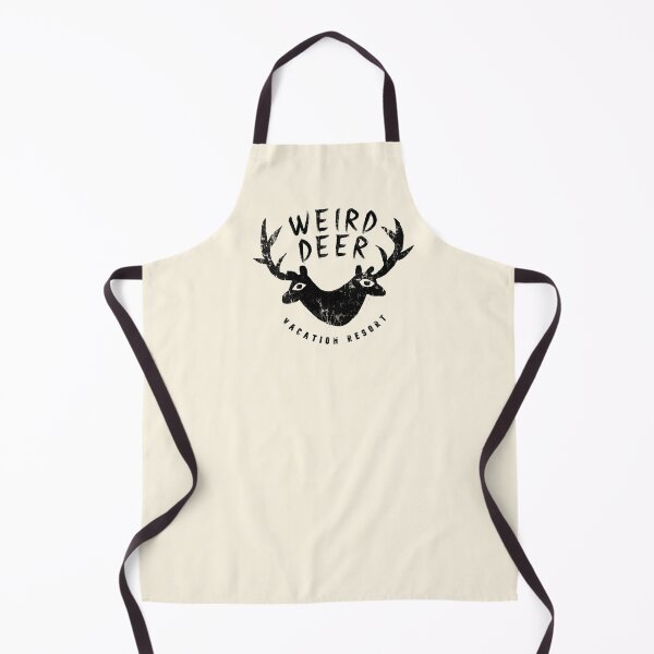 Item preview, Weird Deer Vacation Resort (Black) designed and sold by gm-w.