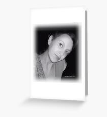 Amber Lion Greeting Card