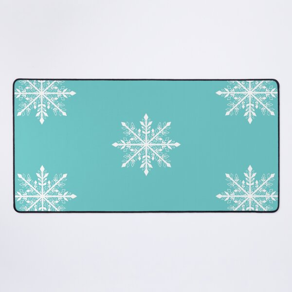 Snowflake Desk Mat