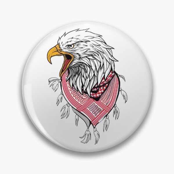 Item preview, The Arabic brave eagle designed and sold by ForYou Design.
