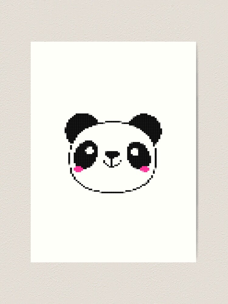 Pixilart - Kawaii Panda by UnknownDrawer