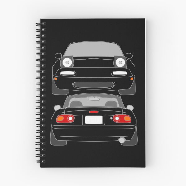 Item preview, Mazda Miata MX5 NA front and back best t-shirt design designed and sold by EdimDesign.