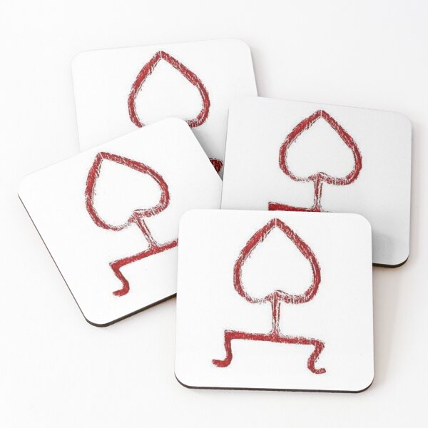 Item preview, UPSIDE DOWN HEART designed and sold by 113DESIGN.