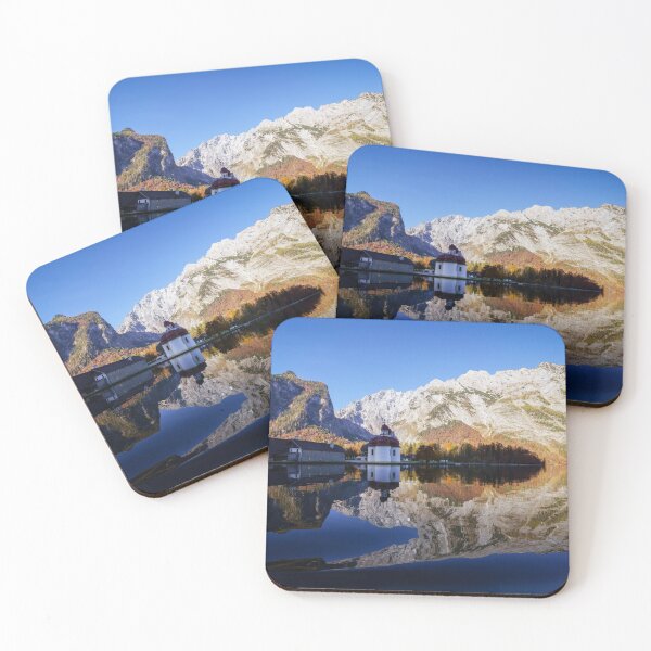 Item preview, Watzmann Mountain And St Bartholomew's Church designed and sold by rawshutterbug.