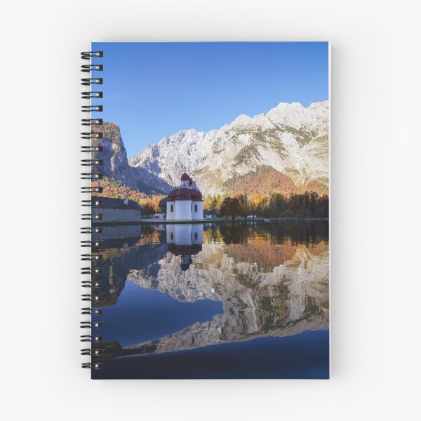 Item preview, Watzmann Mountain And St Bartholomew's Church designed and sold by rawshutterbug.