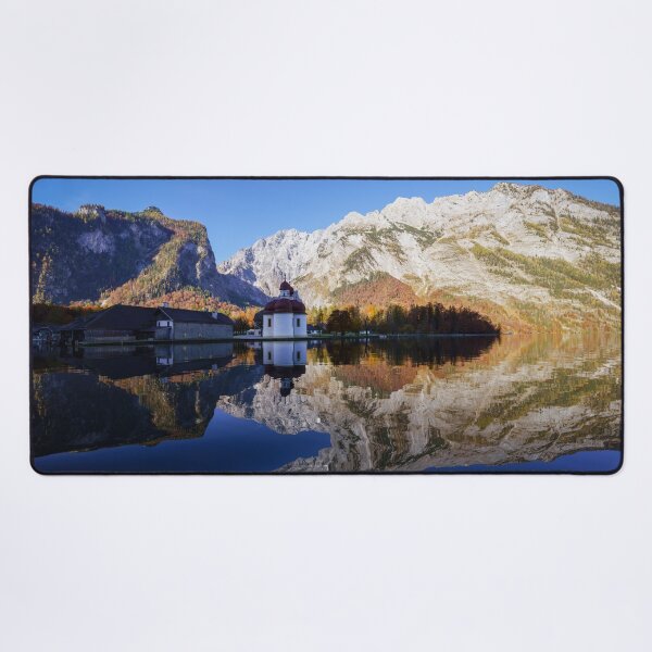 Item preview, Watzmann Mountain And St Bartholomew's Church designed and sold by rawshutterbug.