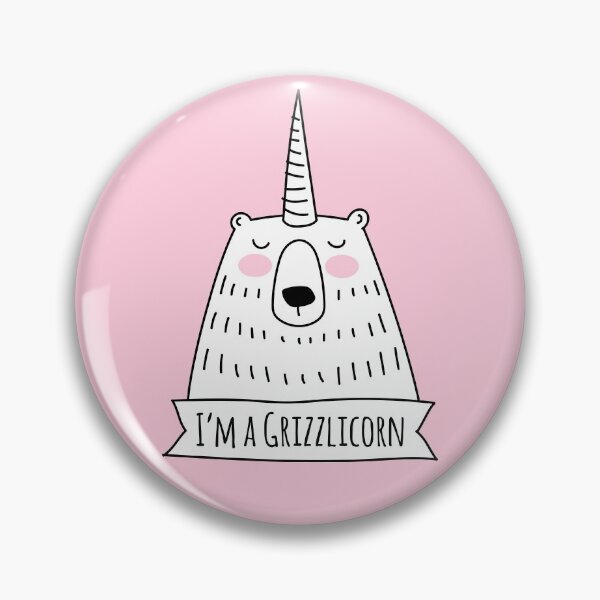 Item preview, I’m a Grizzlicorn - Grizzly Bear Unicorn designed and sold by HappyCatPrints.